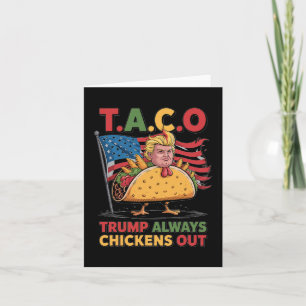 Grappig Trump Taco Trump Kaart