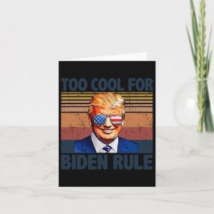 Grappig Trump te cool voor Biden Rule Kaart