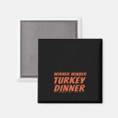 Grappig Trump Winner Turkije Diner Thanksgiving Da Magneet (Voorkant / Achterkant)