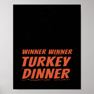 Grappig Trump Winner Turkije Diner Thanksgiving Da Poster