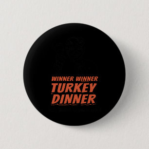 Grappig Trump Winner Turkije Diner Thanksgiving Da Ronde Button 5,7 Cm