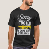 Grappig, Trumpet Jazz, het spijt me dat ik het uit T-shirt (Voorkant)