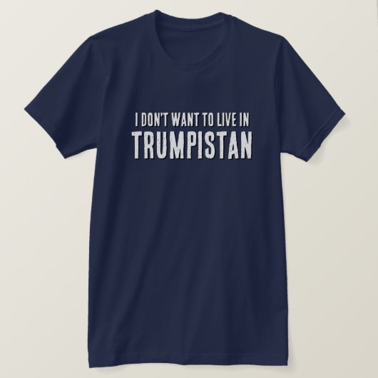Grappig Trumpistan T-shirt (Design voorkant)