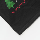 Grappig Trump's Back Christmas is weer geweldig Xm Fleece Deken (Hoek)