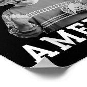 Grappig Trumpshirt Golf van Amerika Grappig Mexica Poster (Hoek)