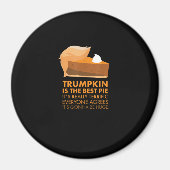 Grappig Tshirt Pumpkin Pie Thanksgiving Herfst Magneet (Voorkant)