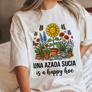 Grappig Tuinier Cadeau - Zonnebloem Tuinkunst Tri-Blend Shirt
