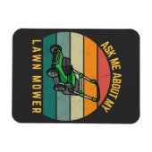 Grappig Tuinieren Lawn Care Papa Magneet (Horizontaal)