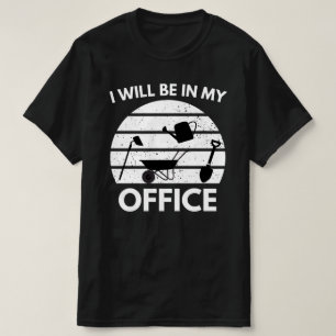 Grappig tuinieren shirt,tuinier geschenk,Ik ben in T-shirt