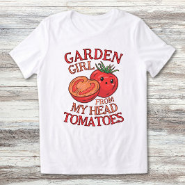 Grappig tuinmeisje van mijn hoofd tot ma-tenen Sch Tri-Blend Shirt