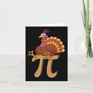 Grappig Turkije Pi Day Pie Wiskunde Lover Geek Ner Kaart