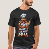 Grappig Turkije zegt - dit jaar ben ik de chef-kok T-shirt (Voorkant)