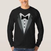 Grappig Tuxedo Heren shirt ontwerp (Voorkant)