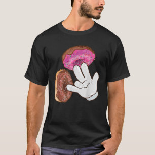 Grappig twee in de roze... in het roze cadeau voor t-shirt