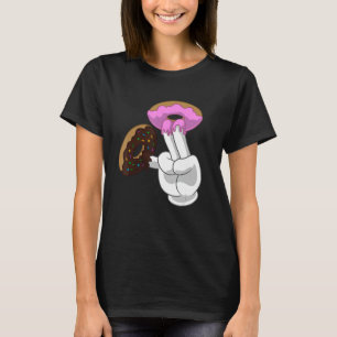 Grappig twee in de roze... in het roze cadeau voor t-shirt