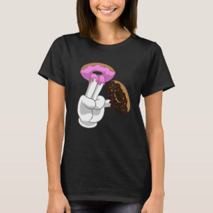 Grappig twee in de roze... in het roze cadeau voor t-shirt