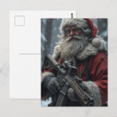 Grappig Tweede Amendement Sinterklaas Kerstmis Briefkaart (Voorkant / Achterkant)