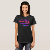 Grappig tweedekker vliegtuig t-shirt (Voorkant volledig)
