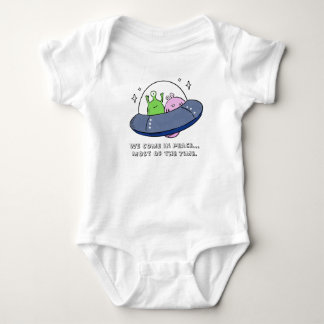 Grappig Tweeling Buitenaardse Aliens Mutsje voor B Romper