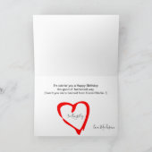 Grappig Twitter Ban Humor Joke Verjaardag Kaart (Binnen)