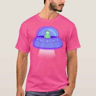 Grappig Ufo Shirt Alien T Shirt Alien Abduction Uf