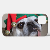Grappig uitziende pug met uitgestoken tong Case-Mate iPhone case (Achterkant (horizontaal))