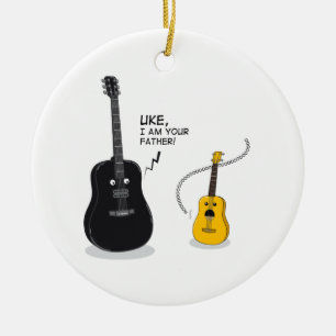 Grappig Uke, ik ben je vader. Kussen Keramisch Ornament