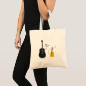 Grappig Uke, ik ben je vader. Pijler Tote Bag (Voorkant (product))
