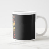 Grappig Ukulele Pensioenplan Grote Koffiekop (Rechts)