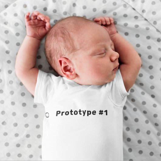 Grappig Uniek Prototype #1 Romper