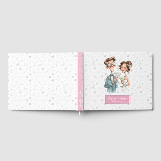 Grappig Uniek Trouwen Gastboek Eigenzinnige Waterv Gastenboek (Volledig)