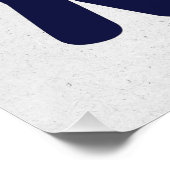 Grappig Unisex badkamerbord Perfect Poster (Hoek)