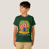 grappig unisex kinder clown circus t-shirt (Voorkant volledig)