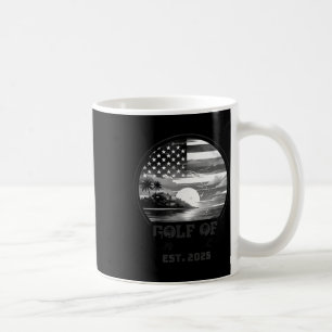 Grappig USA Amerika Shirt Golf van Amerika EST 202 Koffiemok
