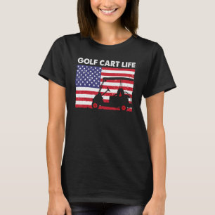 Grappig USA Flag Golf Design Voor Mannen Vrouwen G T-shirt