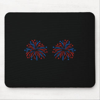 Grappig Usa-Vuurwerk Koppel Alleen Hier Voor Het V Muismat