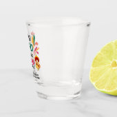 GRAPPIG UW EGO IS NACHO AMIGO aangepaste tekst Shot Glas (Rechts)