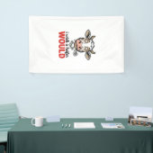 Grappig Vaarzenkoe Vintage Gravure Shirt Ontwerp_1 Spandoek (Beurs)