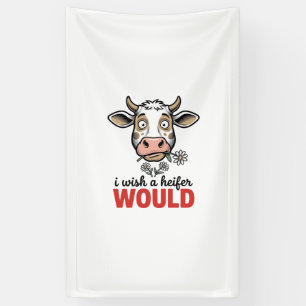 Grappig Vaarzenkoe Vintage Gravure Shirt Ontwerp_1 Spandoek