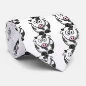 Grappig vaas / Funny Cow Stropdas (Opgerold)