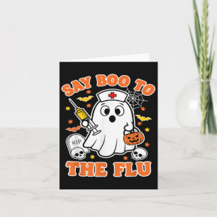 Grappig Vaccin Zeg Boe Toe Aan De Griep Geest Verp Kaart