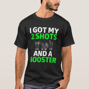 Grappig vaccineren heb ik mijn twee schoenen en ee t-shirt