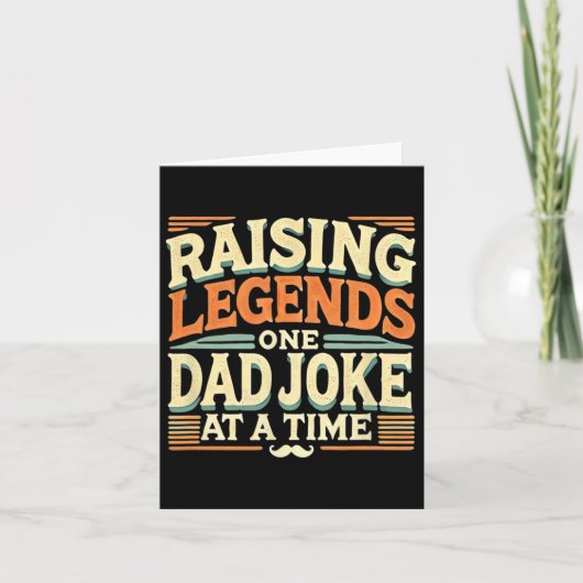 Grappig vader grap shirt van kinderen mannen grapp kaart (Voorkant)