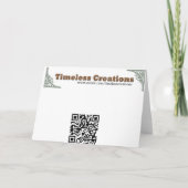 Grappig vader in een Hammock Cartoon Fathers Day Kaart (Achterkant)