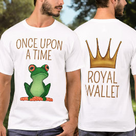 Grappig vader kikker verjaardag T-shirt