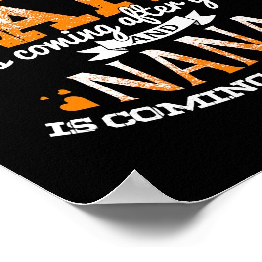 Grappig vaderdag als je met mij praat... poster (Hoek)