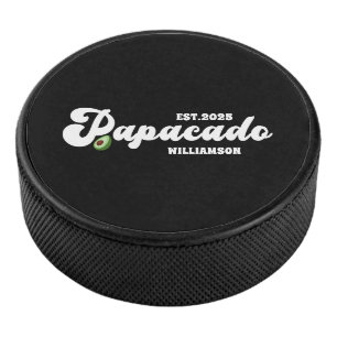 Grappig Vaderdag cadeau voor nieuwe vader Hockey Puck