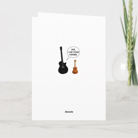 grappig Vaderdag Kaart (Achterkant)