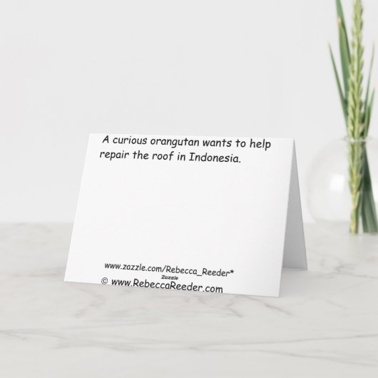 Grappig Vaderdag Kaart (Achterkant)