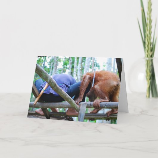 Grappig Vaderdag Kaart (Voorkant)